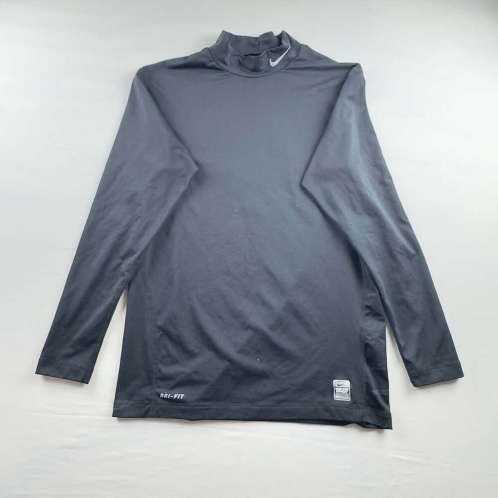Nike Pro Combat Dri-FIT Long Sleeve Mock Neck Shirt